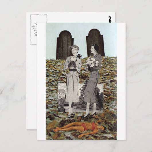 Dit is het Einde en zijn nog steeds levende! Brief Briefkaart (Voorkant / Achterkant)