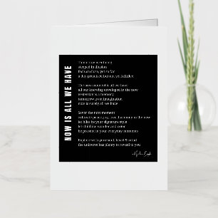 Dit is het enige gedicht dat we van Be Cadeau hebb Folie Wenskaart