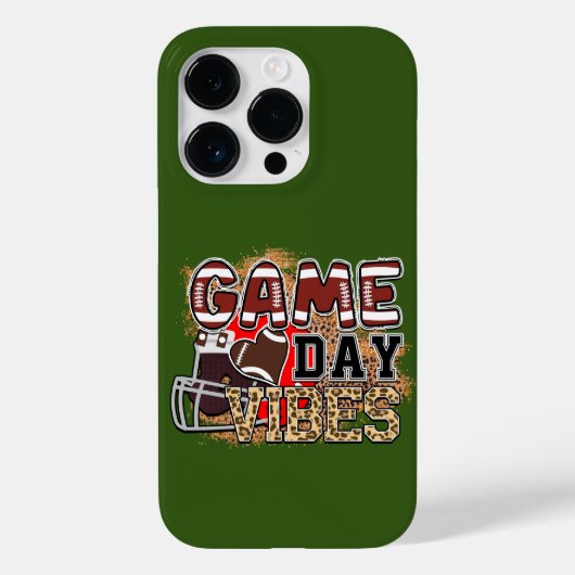 Dit is het Football seizoen Case-Mate iPhone Case (Achterkant)