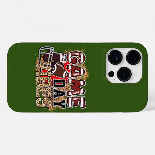 Dit is het Football seizoen Case-Mate iPhone Case (Achterkant (horizontaal))