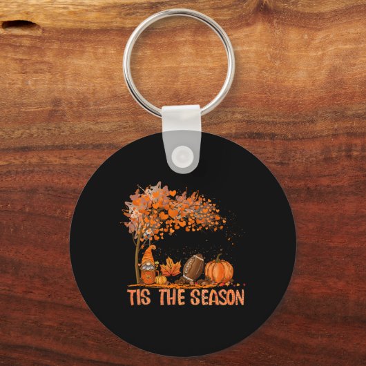 Dit is het Football van de Seizoenpompoen, dat uit Sleutelhanger (Voorkant)