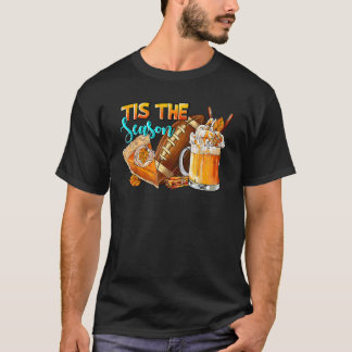 Dit is het Football van de Seizoenpompoen en de Se T-shirt