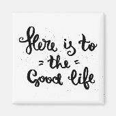 Dit is het goede leven magneet (Voorkant)