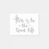Dit is het goede leven post-it® notes (Voorkant)