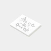 Dit is het goede leven post-it® notes (Schuin)