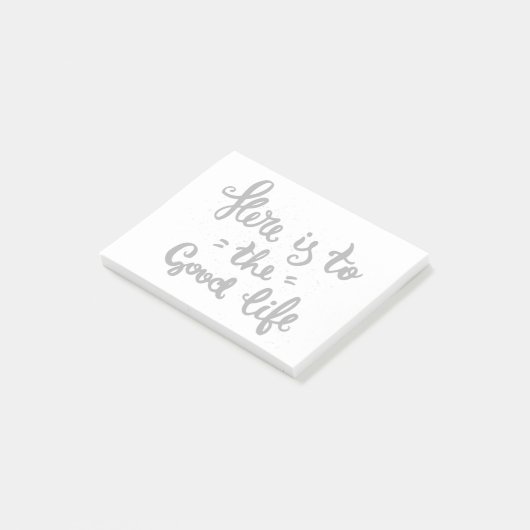 Dit is het goede leven post-it® notes (Schuin)