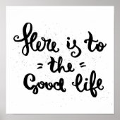 Dit is het goede leven poster (Voorkant)