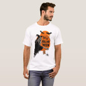 Dit is het Halloween Scary Witch Retro Spooky Part T-shirt (Voorkant volledig)