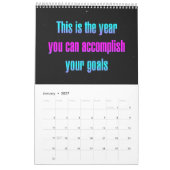 "Dit is het jaar..." Aanmoedigingscitaten Kalender (Jan 2027)