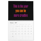 "Dit is het jaar..." Aanmoedigingscitaten Kalender (Feb 2027)