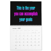 "Dit is het jaar..." Aanmoedigingscitaten Kalender (Jan 2027)