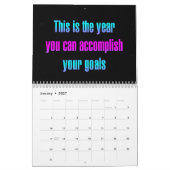 "Dit is het jaar..." Aanmoedigingscitaten Kalender (Jan 2027)