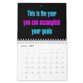 "Dit is het jaar..." Aanmoedigingscitaten Kalender (Jan 2027)