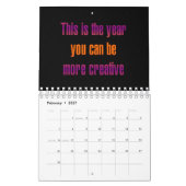 "Dit is het jaar..." Aanmoedigingscitaten Kalender (Feb 2027)