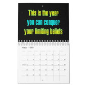 "Dit is het jaar..." Aanmoedigingscitaten Kalender (Mar 2027)