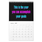 "Dit is het jaar..." Aanmoedigingscitaten Kalender (Jan 2027)
