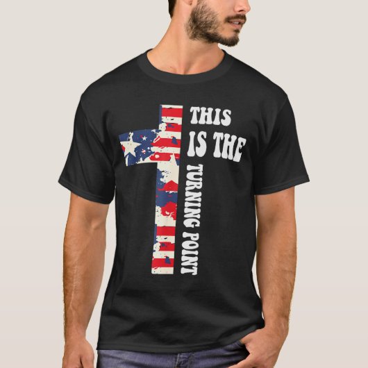 Dit Is Het Keerpunt Christelijk Ontwerp T-shirt (Voorkant)