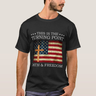 Dit Is Het Keerpunt Patriottisch Christelijk Geloo T-shirt