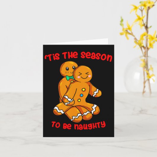 Dit is het kerstcadeautje voor de seizoenen Naught Kaart (Gele Bloem)