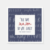 Dit is het kerstfeest servet (Voorkant)