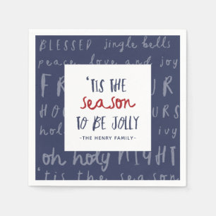 Dit is het kerstfeest servet