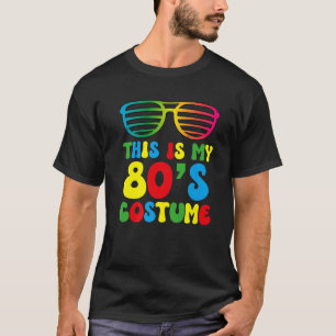 Dit is het kostuum 80's 90-jarige feest H T-shirt
