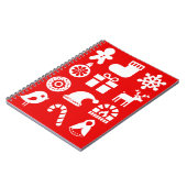 "" Dit is het Notitieboek voor kerstfeestdagen (Linkerzijde)