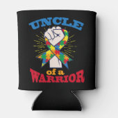 Dit is het perfecte shirt voor autisme blikjeskoeler (Achterkant)