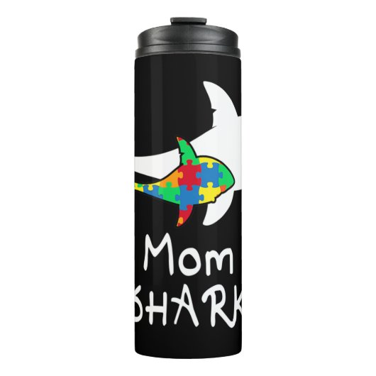 Dit is het perfecte shirt voor autisme thermosbeker (Voorkant)
