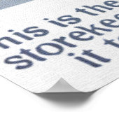 Dit is het Poster van de markt (Hoek)