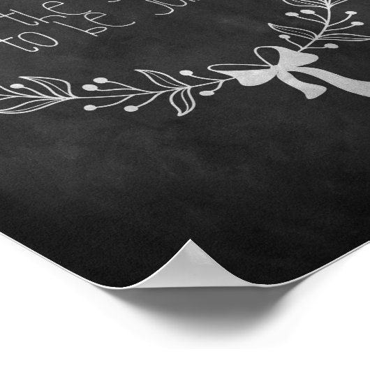 Dit is het Poster van het krijtbord van het seizoe (Hoek)