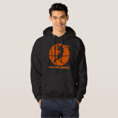 Dit is het seizoen basketbal slam dunk hoodie (Voorkant volledig)
