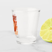 Dit is het seizoen basketbal spel dag fan shot glas (Rechts)