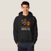 Dit is het seizoen basketbal spel op Tiger Hoodie (Voorkant volledig)