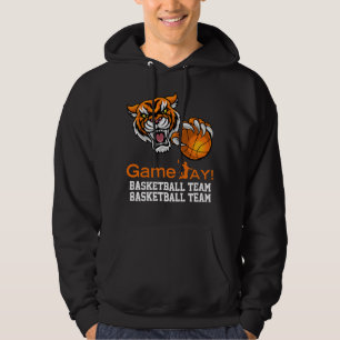 Dit is het seizoen basketbal spel op Tiger Hoodie