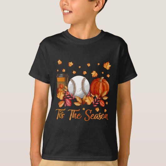 Dit is het seizoen Bysebyll Pumpkin Herfst Herfst  T-shirt (Voorkant)