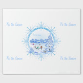 Dit is het seizoen - cadeaupapier (Vlak)