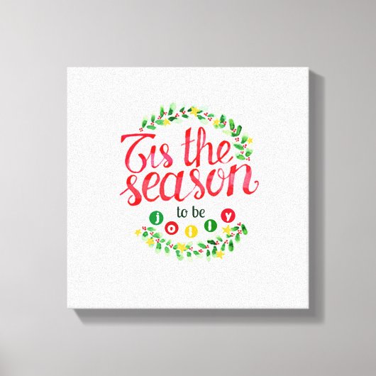 Dit is het seizoen canvas afdruk (Voorkant)