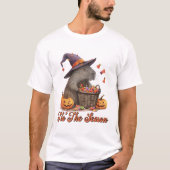 Dit is het seizoen Capybara Halloween Funny T-Shir T-shirt (Voorkant)