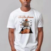 Dit is het seizoen Capybara Halloween Funny T-shirt