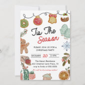 Dit is het seizoen Cookie Kerstfeest Kaart (Voorkant)