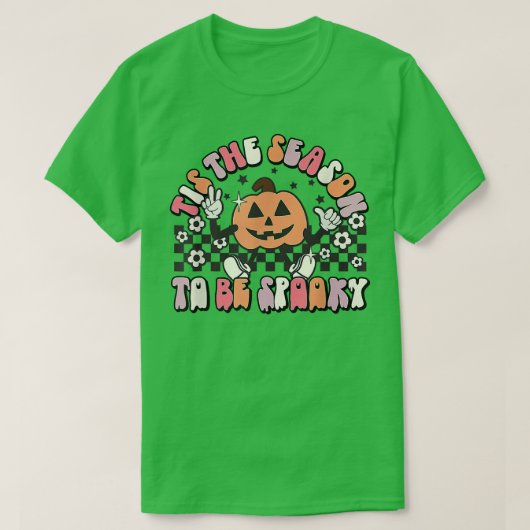 Dit is het seizoen dat de spoky pompoen Funny Hobw T-shirt (Design voorkant)