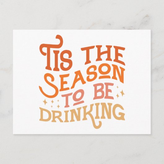 Dit is het seizoen dat Grappig Vakantie Ontwerp Dr Briefkaart (Voorkant)