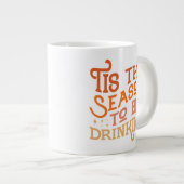 Dit is het seizoen dat Grappig Vakantie Ontwerp Dr Grote Koffiekop (Voorkant rechts)