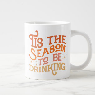 Dit is het seizoen dat Grappig Vakantie Ontwerp Dr Grote Koffiekop