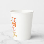 Dit is het seizoen dat Grappig Vakantie Ontwerp Dr Papieren Bekers (Links)