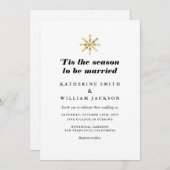 Dit is het seizoen dat iedereen in één bruiloft mo kaart (Voorkant / Achterkant)