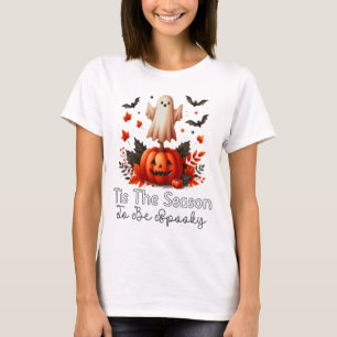 Dit is het seizoen dat ik spaak, grappige hallowee t-shirt
