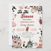 Dit is het seizoen Disco Ball Kerstfeest Kaart (Voorkant)