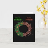 Dit Is Het Seizoen Dit Is De Reden Christelijk Ch Kaart (Gele Bloem)